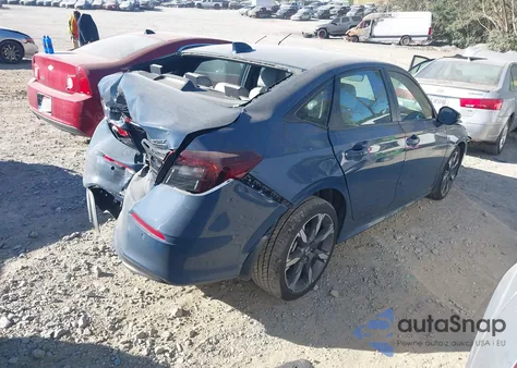 2025 Honda Civic Hybrid Sport/Sport Touring z USA, uszkodzony, nr VIN 2HGFE4F84SH326576